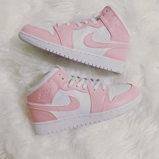 Custom Pastel Pink Air Jordan 1