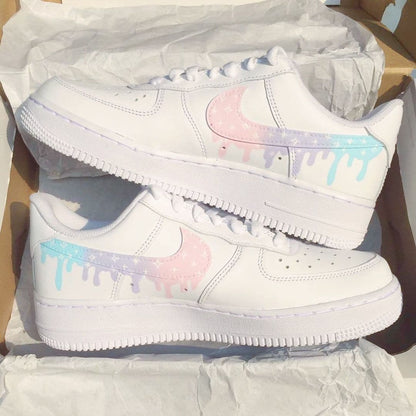 Custom Air Force 1 Pastel Butterfly
