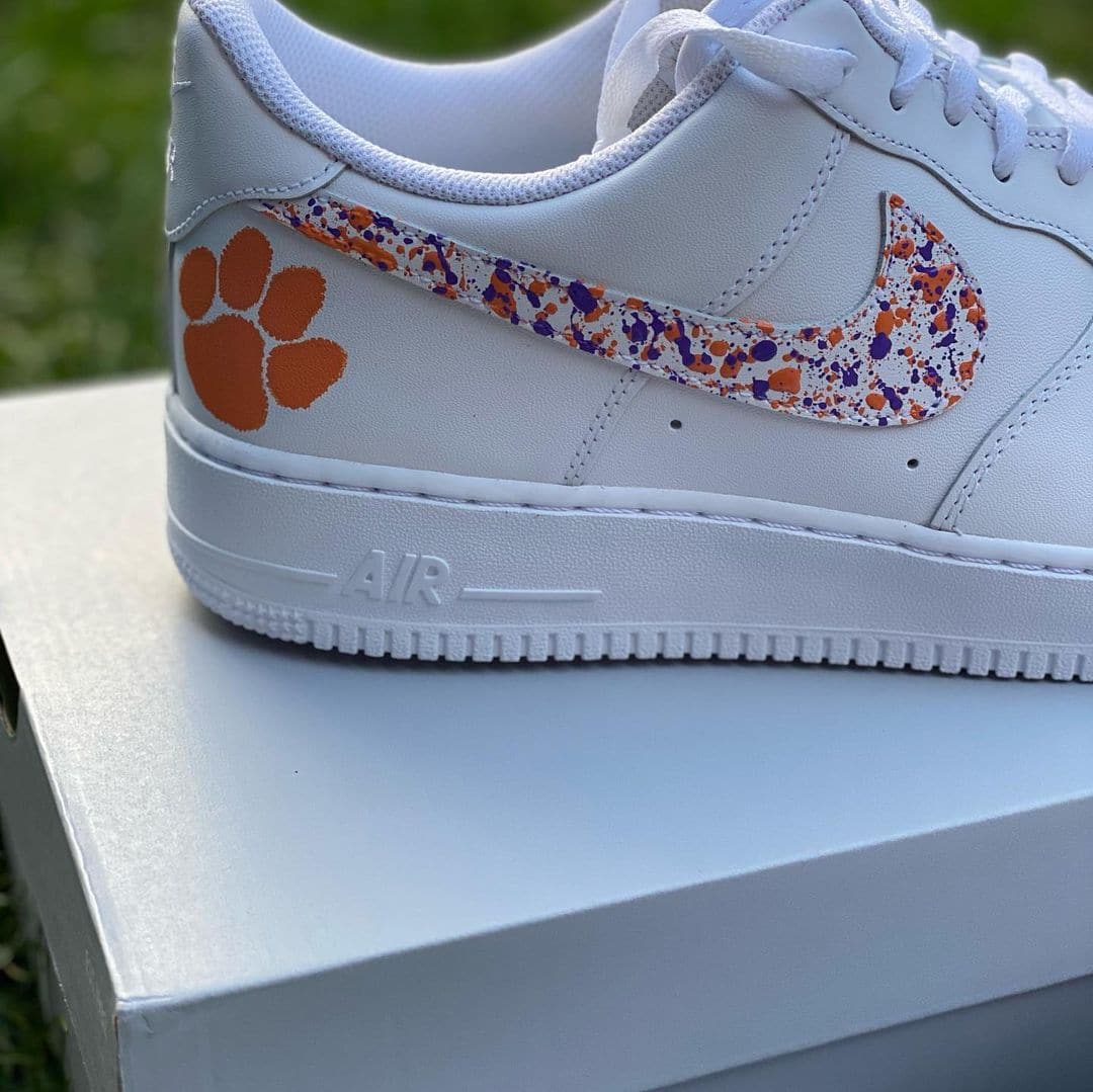 Clemson Custom Air Force 1’s