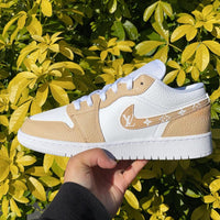 Beige Air Jordan 1 Low