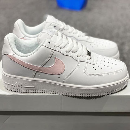 BABY PINK SWOOSH AIR FORCE 1