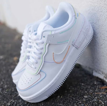 Colorful Custom Nike Air Force 1 Shadows