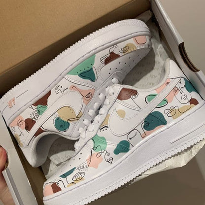 AF1 abstract line design