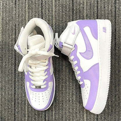 Custom Air Force 1 Mid Purple