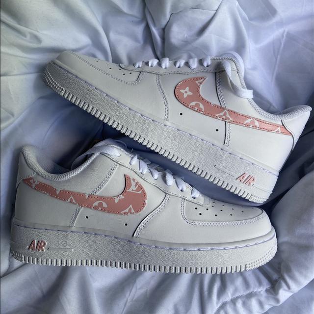 Custom Air Force 1 Pink LV
