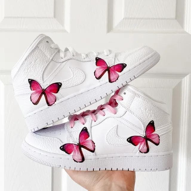 Custom Air Jordan 1 Butterfly