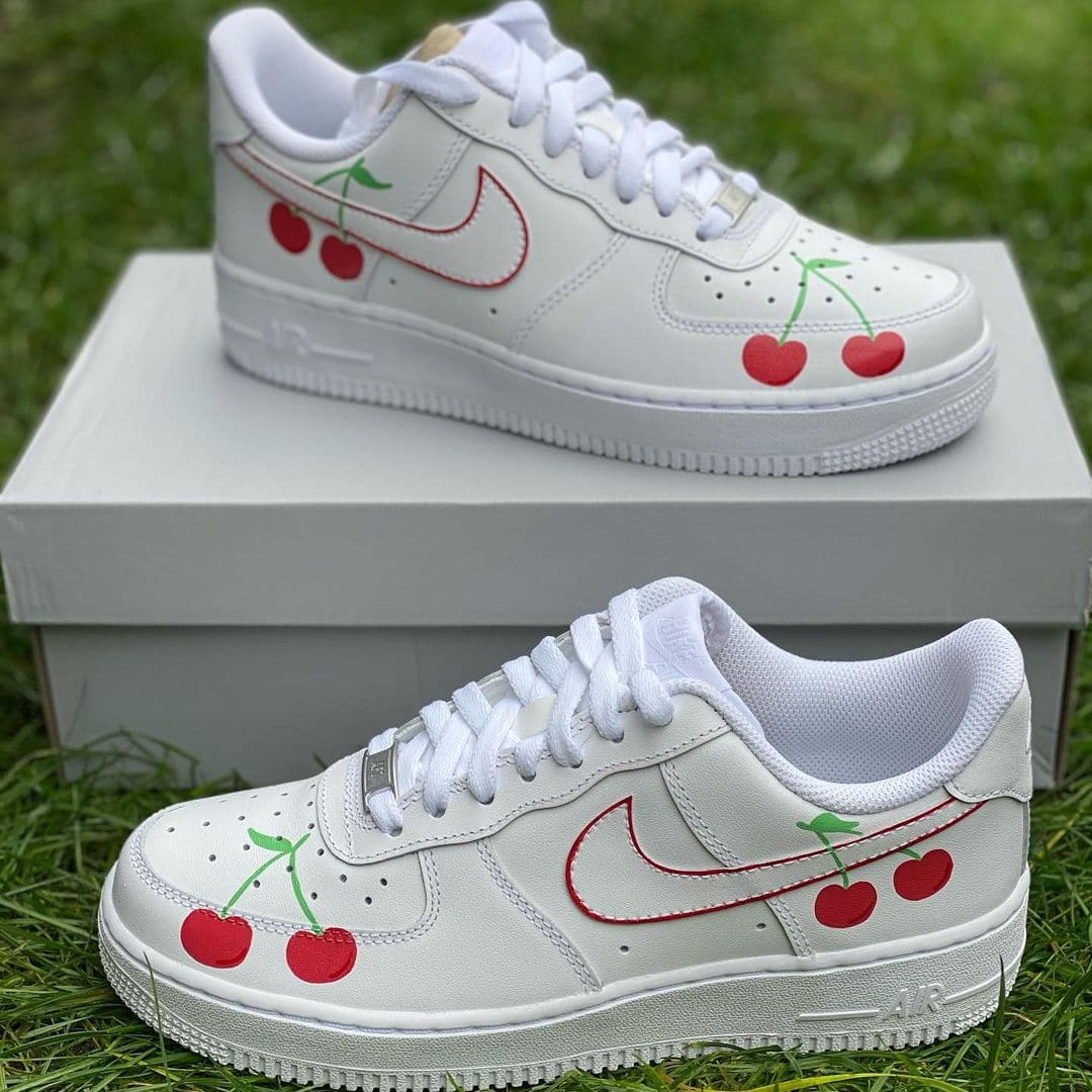 🍒Custom Cherry AF1’s🍒