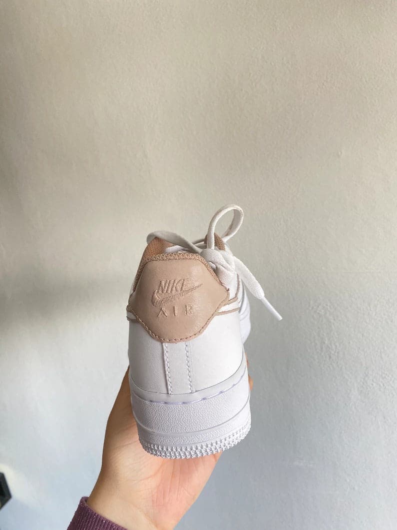 Custom Air Force 1 nude Details