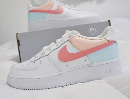 Pastel Ice Cream Color Block Custom Air Force 1