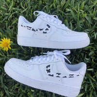 Custom Air Force 1 Cow Print