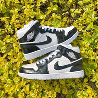 custom air jordan 1 black