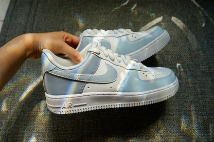 Blue Gray Air Force 1 Custom Nike Air Force 1