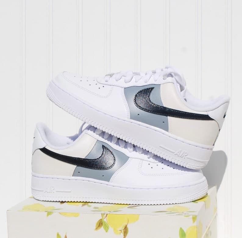 Heel Custom Air Force 1 Handpainted