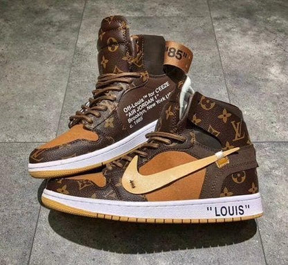CUSTOM AIR JORDAN 1 X OFF-WHITE XLV