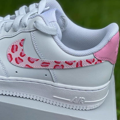 Custom Leopard Print AF1’s