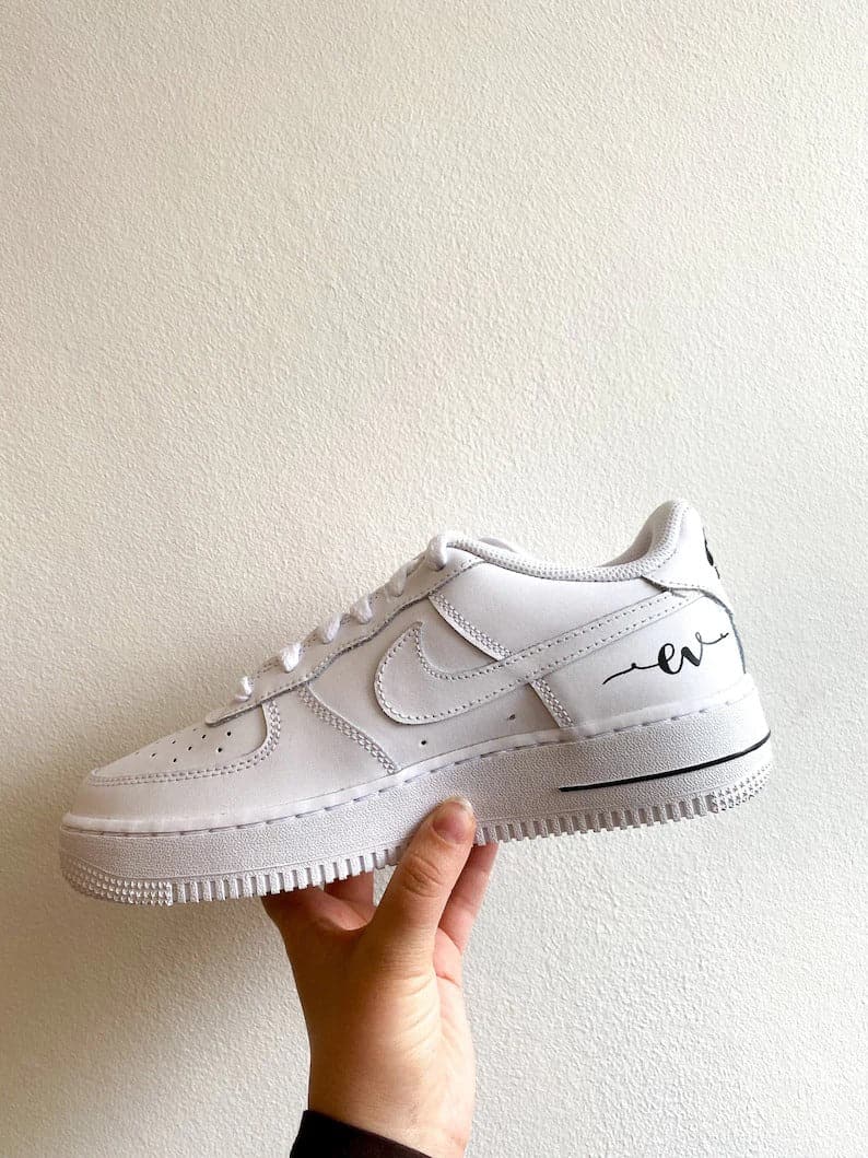 Custom Air Force 1 initials