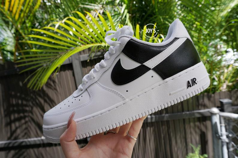 Black and White Custom Nike