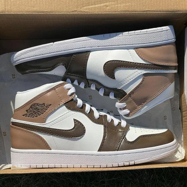 Custom Air Jordan 1 Brown