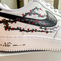 Custom Air Force 1 Black Jasmine