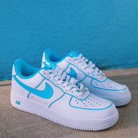 Lonely Mood Collection AF1 Sky Blue Outline Air Force 1