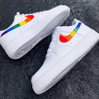 Custom Rainbow Nike Air Force 1