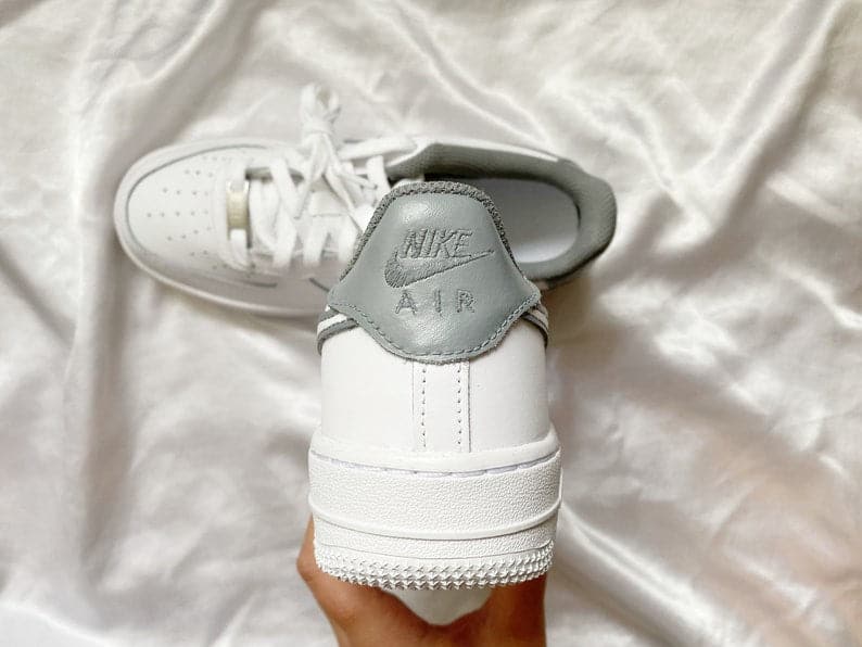 Custom Air Force 1 grey Details