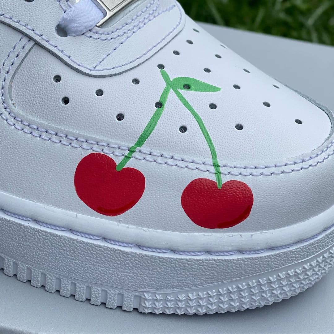 🍒Custom Cherry AF1’s🍒