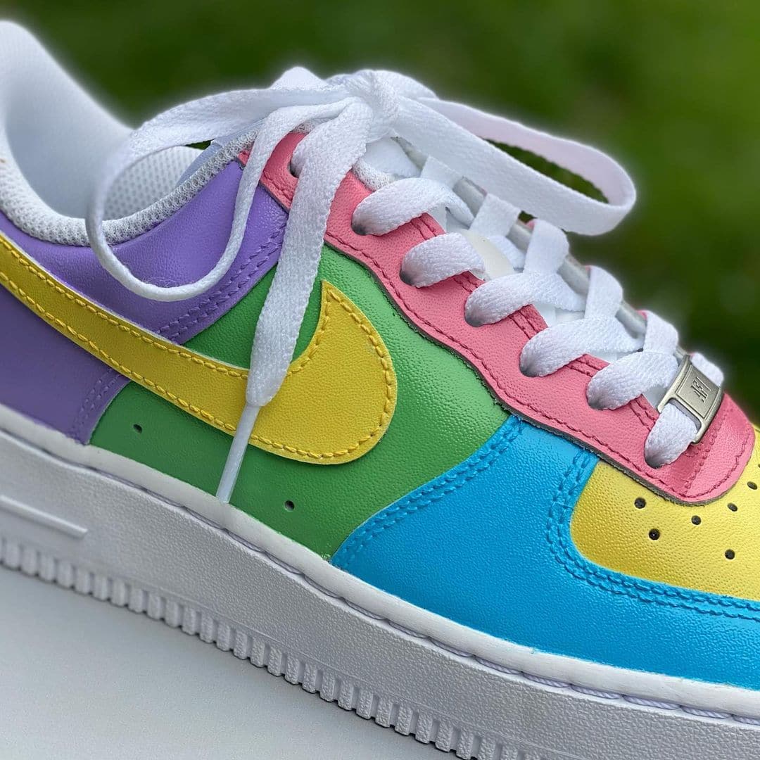 Custom Rainbow AF1’s