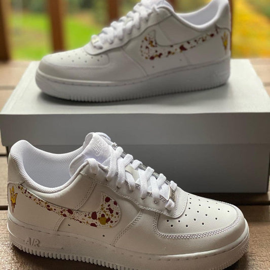 Splatter Air Force 1s!
