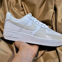 CUSTOM AIR FORCE 1 BEIGE NIKE AIR FORCE 1