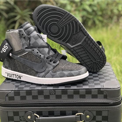 CUSTOM AIR JORDAN 1 X OFF-WHITE XLV GREY