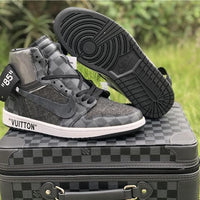 CUSTOM AIR JORDAN 1 X OFF-WHITE XLV GREY