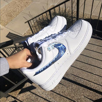 Custom Air Force 1 Swoosh Wave