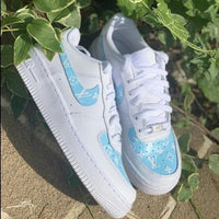 Custom Air Force 1 Baby Blue Louis