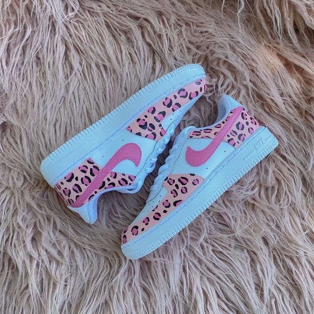 Pink Cheetah AF1’s