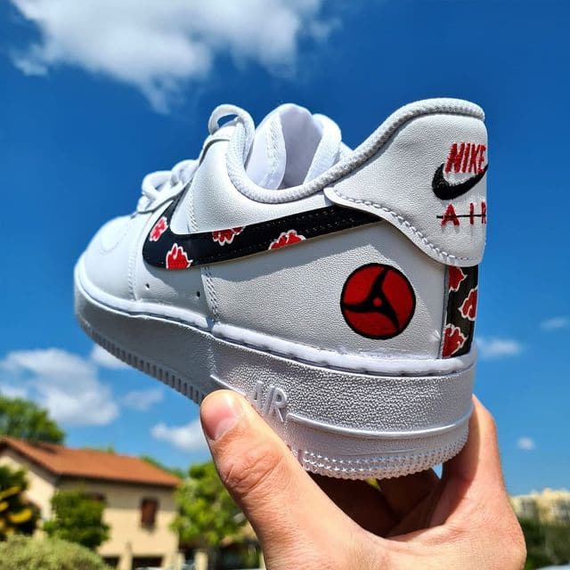 Custom Naruto AKATSUKI Air Force 1