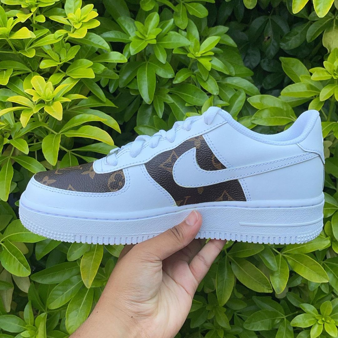 Brown LV Air Force 1‘s