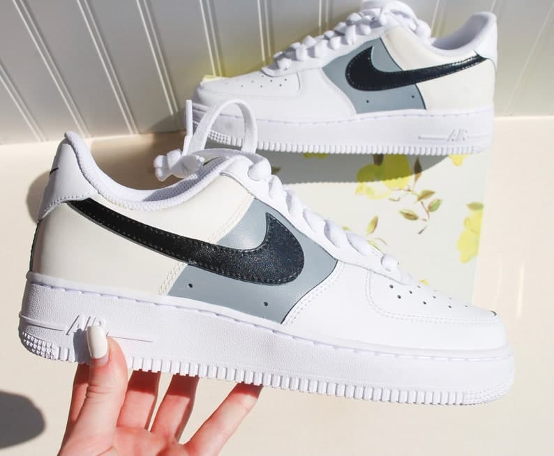 Heel Custom Air Force 1 Handpainted