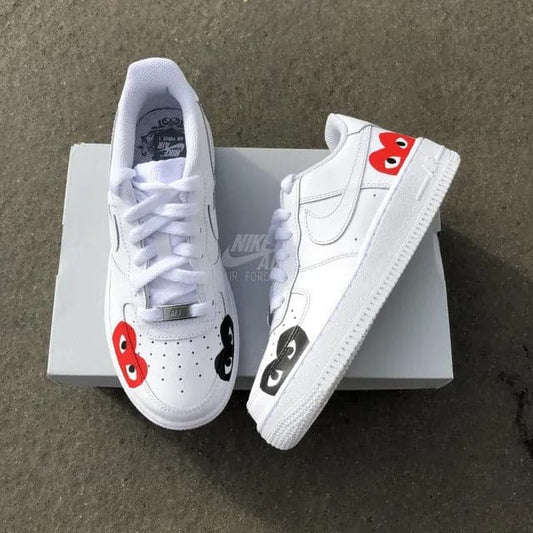 Custom Air Force 1 triple CDG