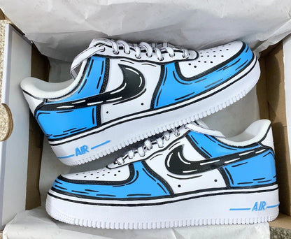 Cartoon Custom Nike Air Force 1