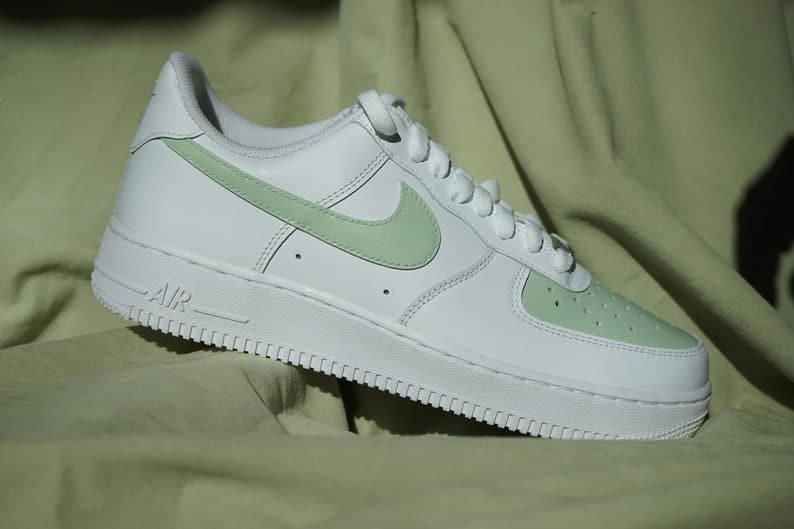 Custom sage Custom Nike Air Force 1