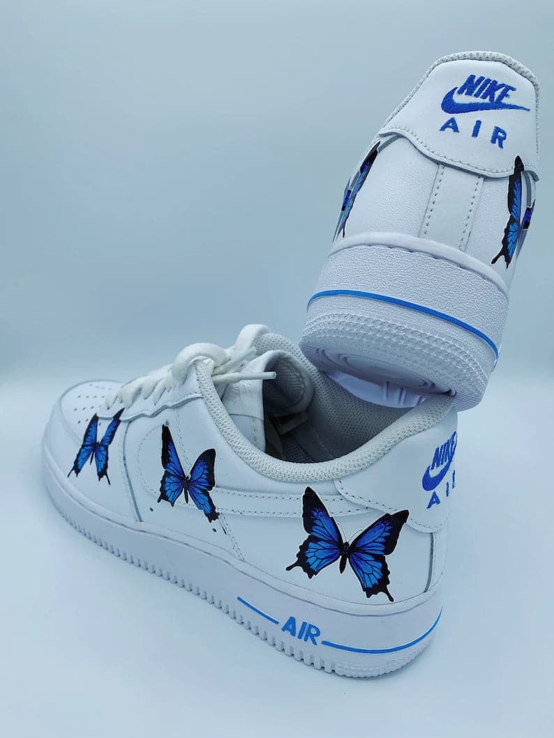 Butterfly Air Force 1's water Resistant