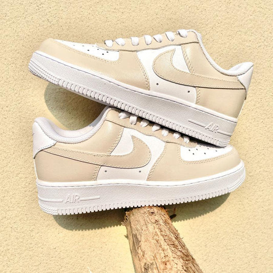 Custom Air Force 1 Beige