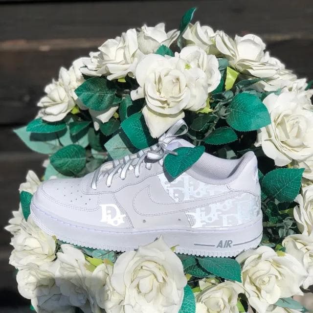 Custom Air Force 1 Dior Reflective