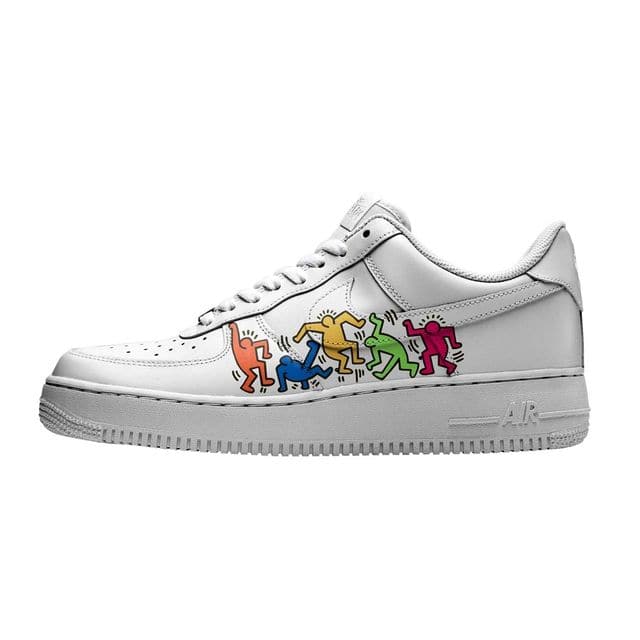 Custom Air Force 1 - Keith Haring inspired