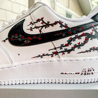 Custom Air Force 1 Black Jasmine