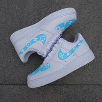 Custom Air Force 1 Blue LV