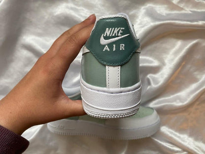 Custom Air Force 1 Green gradient