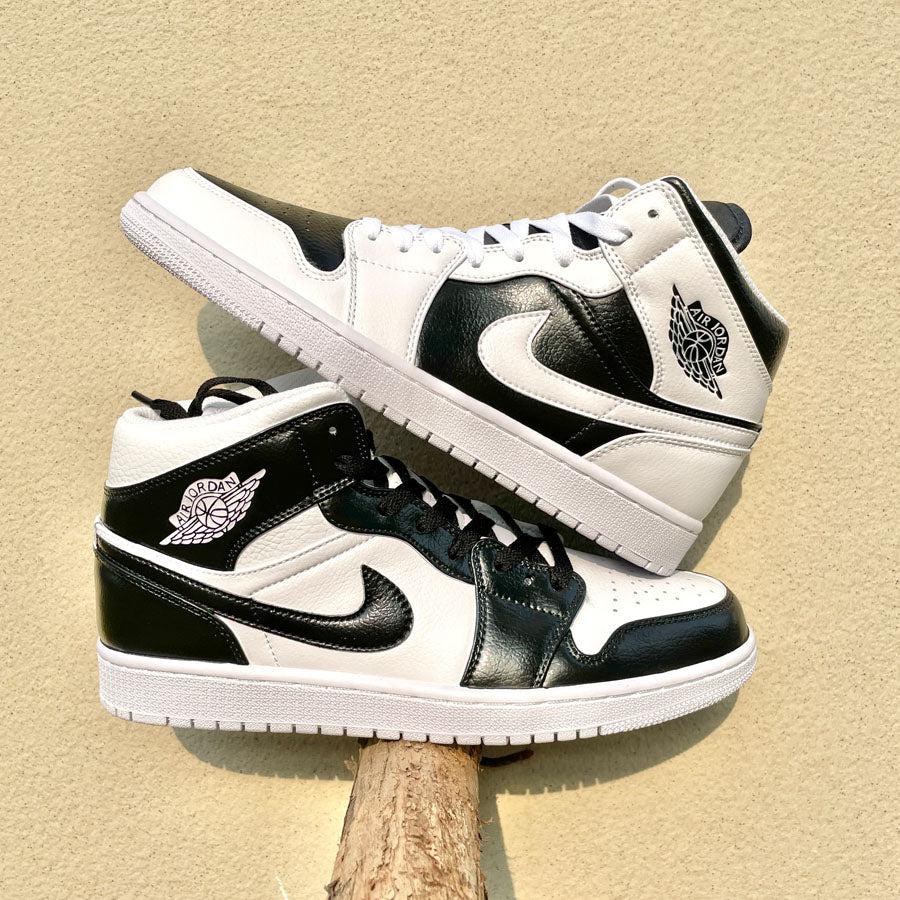 Custom Air Jordan 1 Black White