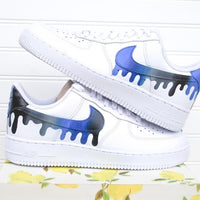 Rainbow Air Force 1 Handpainted Rainbow Design Men
